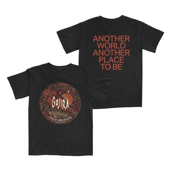 Gojira Red Rocks shirt