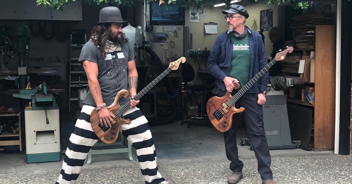 Jason Momoa Jams With Primus' Les Claypool