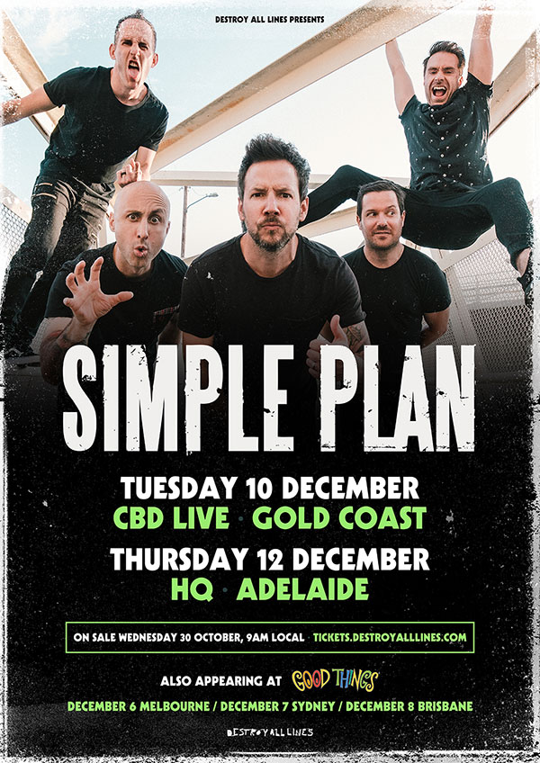 Simple Plan Good Things Sideshow