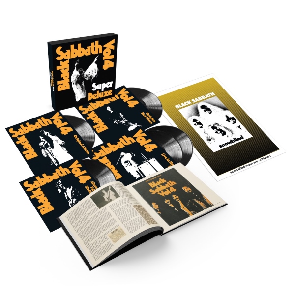 Black Sabbath - VOL 4 5LP Contents