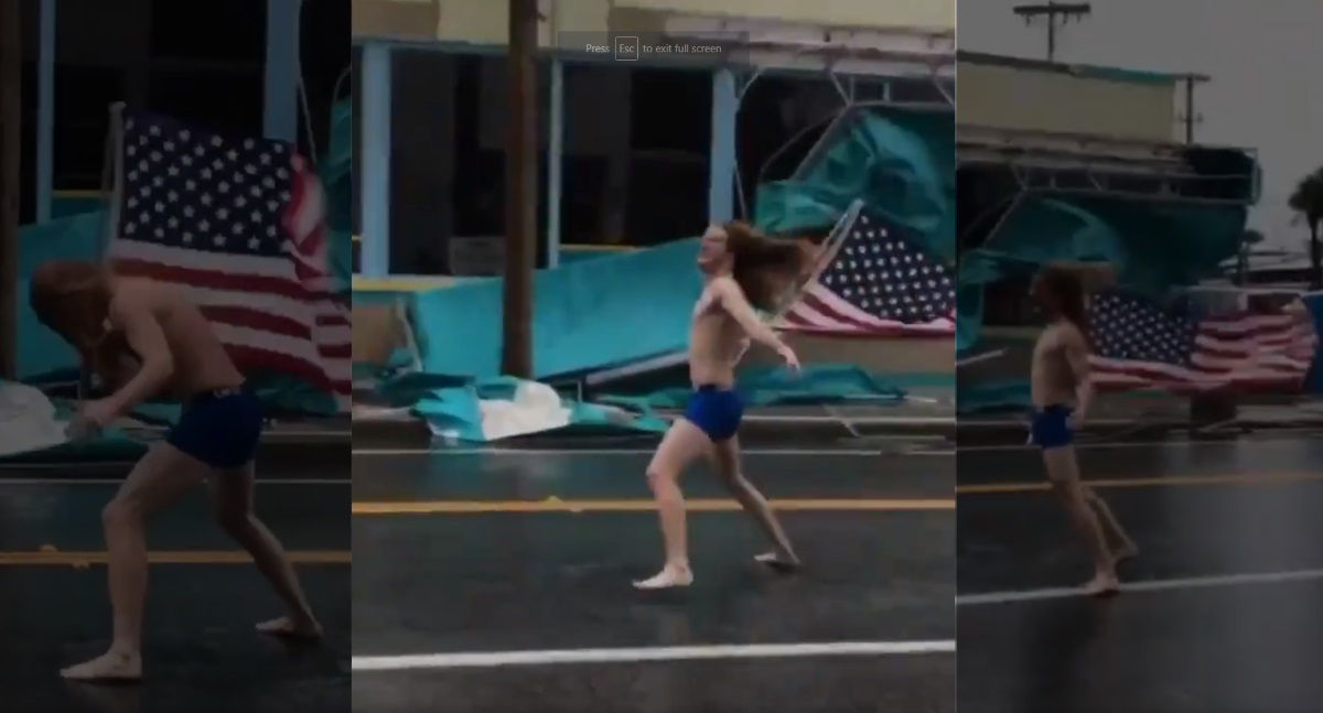 Watch This Loose Unit Fight Hurricane Florence to Slayer's 'Raining Blood' Watch This Loose Unit Fight Hurricane Florence to Slayer's 'Raining Blood'