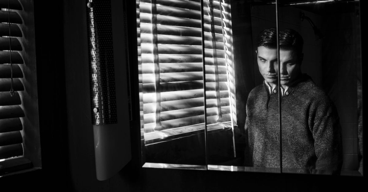 Screenshot from Ice Nine Kills 'The Shower Scene' video.