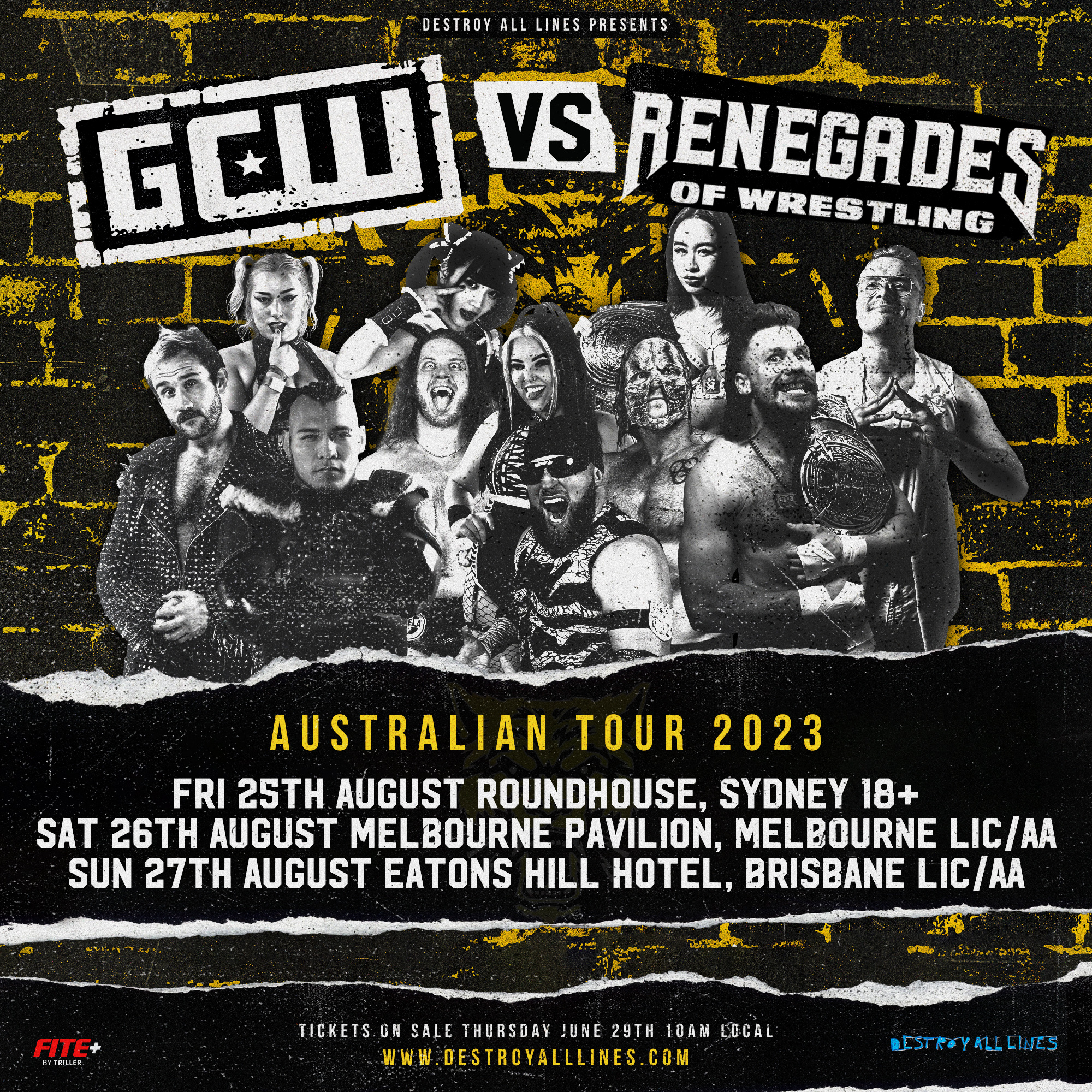 GCW X ROW
