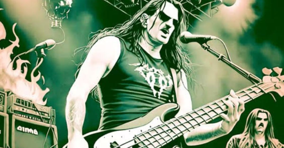 A screenshot from the AI video for 'Halloween Heaven' by Type O Negative