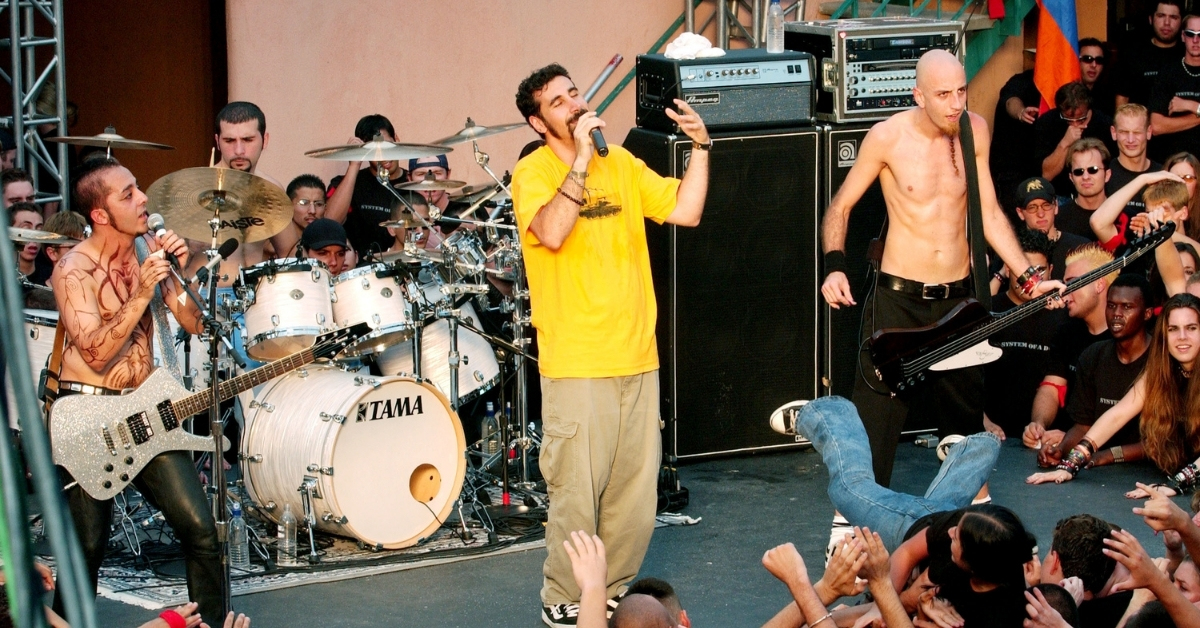 Chop Suey Video Shoot - SOAD - 2001 Wireage Images