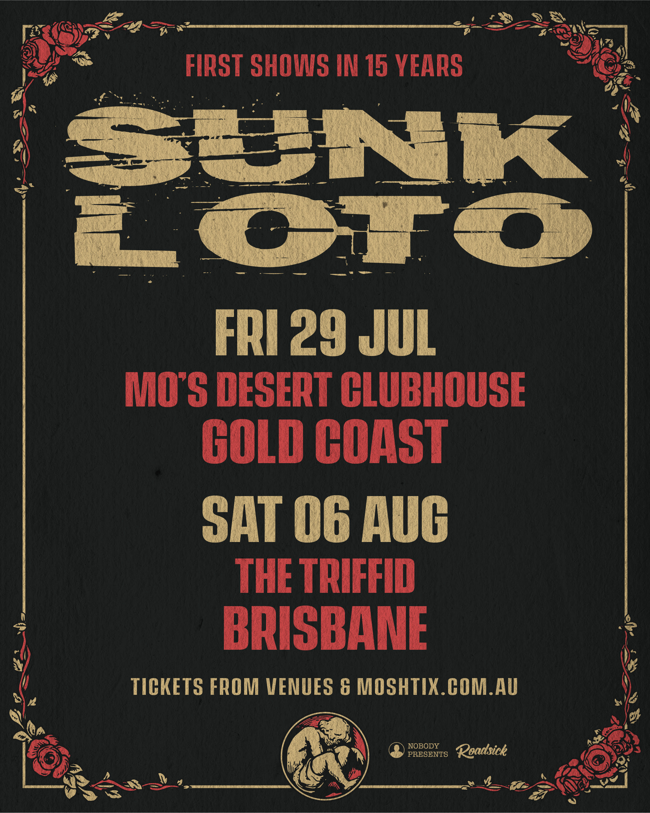 Sunk Loto tour