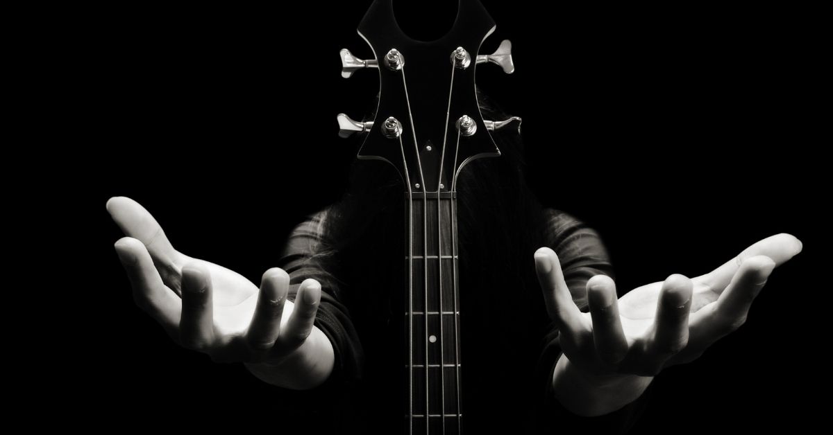 hands bass metal
