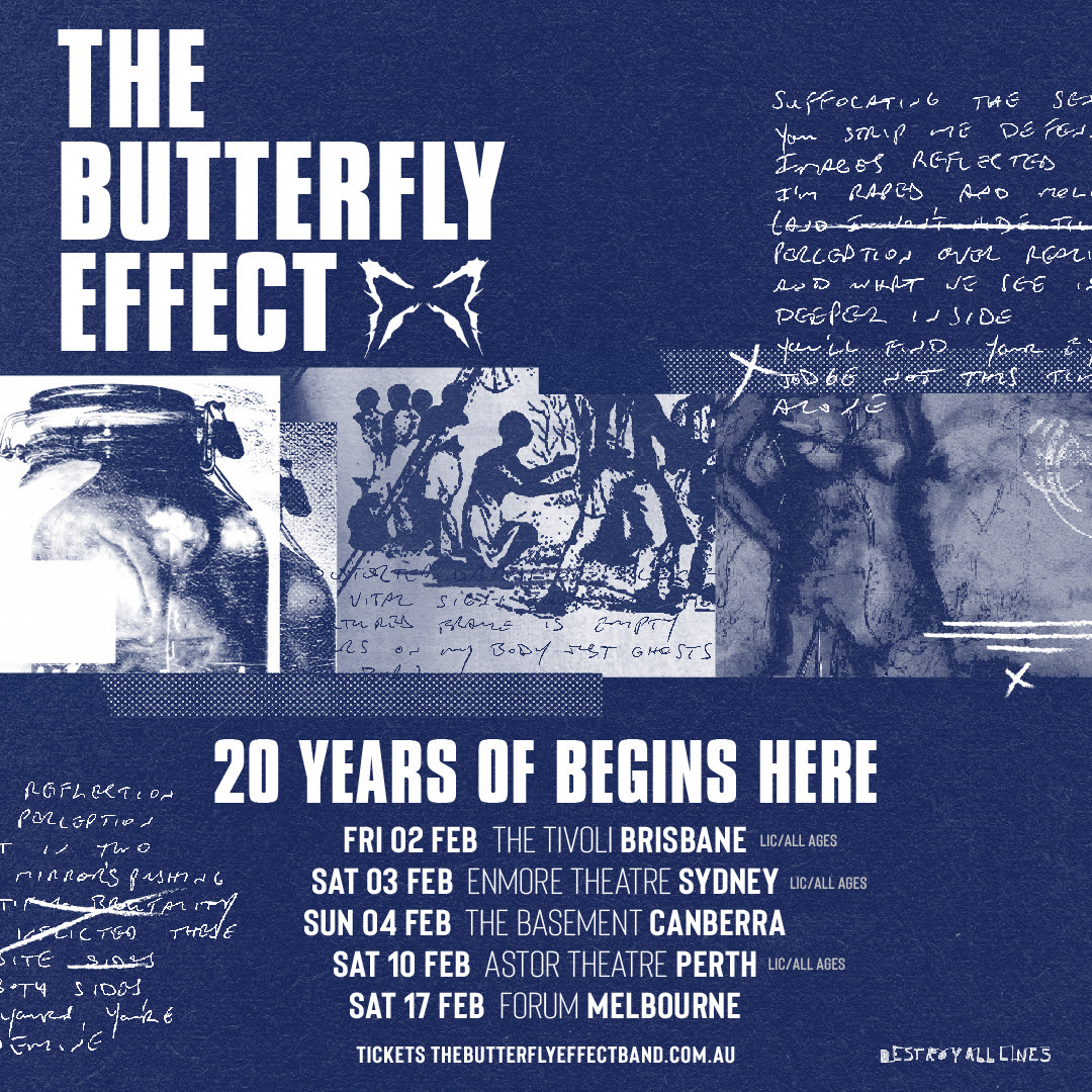 Butterfly Effect Tour Poster