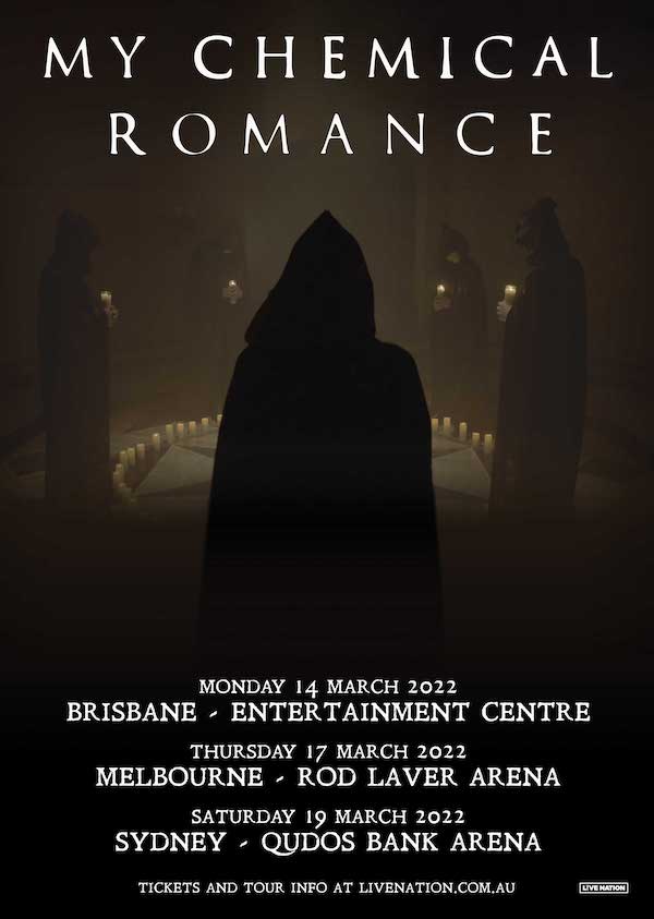 my chemical romance 2022 australian tour dates