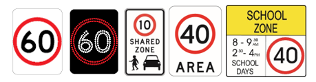 Speed Sign
