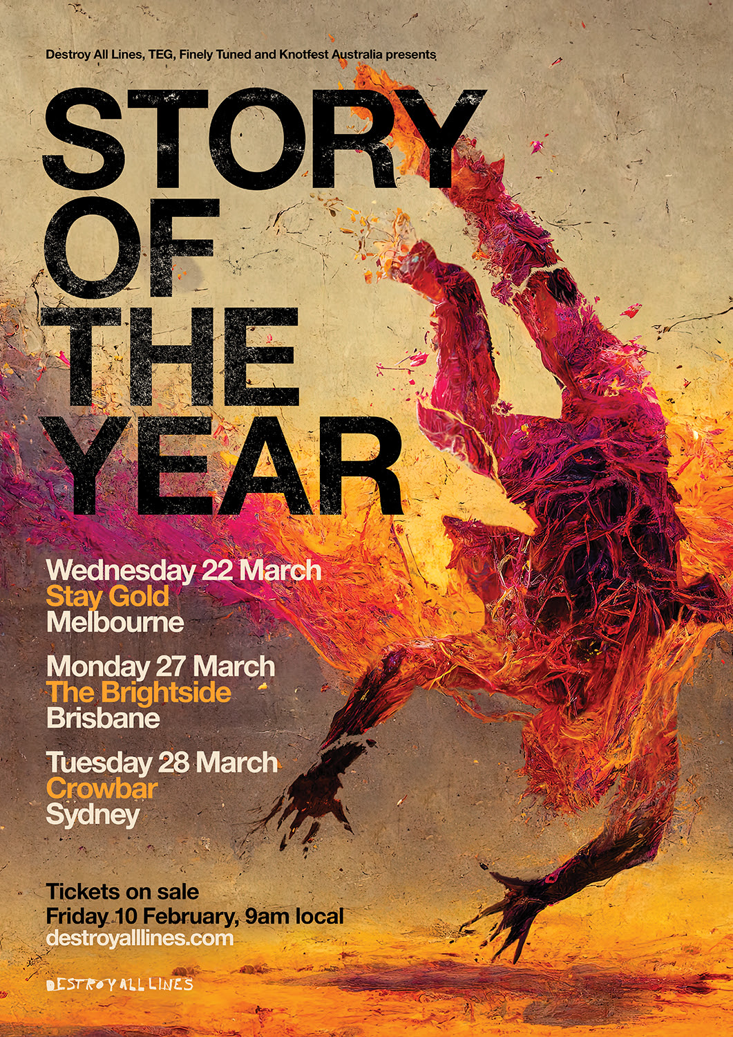 Story Of The Year sideshow