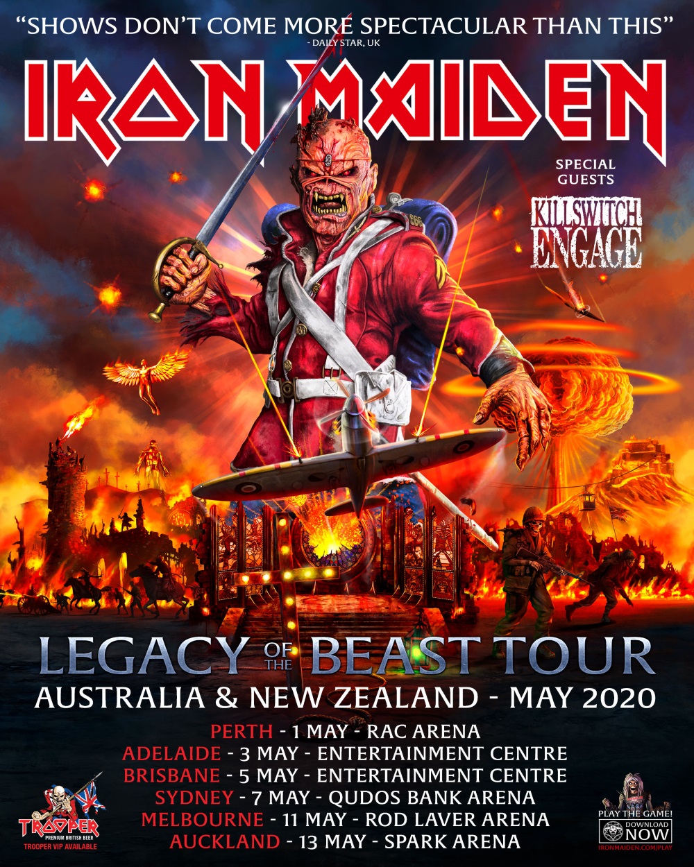 Iron Maiden Flyer