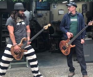 Jason Momoa Jams With Primus' Les Claypool