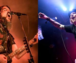 robb flynn and corey taylor live