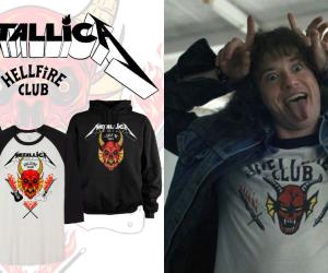 metallica stranger thngs
