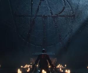 A screenshot from the video clip for 'You Make Me Feel Like It's Halloween' by Muse