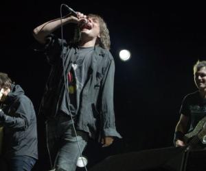 A photo of My Chemical Romance playing live in 2022 taken by David Wolff - Patrick.
