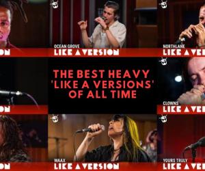 Comp image of several 'Like A Version' screenshots