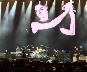 Foo Fighters and Alanis Morissette performing at Fuji Rock/YouTube