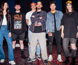 Tash Wolf, Daniel Furnari (Polaris), James Karagiozis (Between You & Me), Mike Shinoda, Mitchell  Black and Bonnie Fraser (Stand Atlantic) 