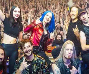 DragonForce and Alissa White-Gluz, Photo Credit - DragonForce/Facebook