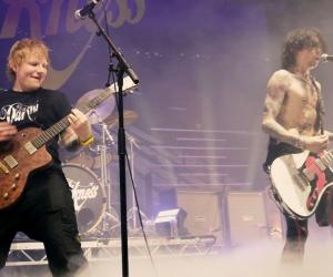 Ed Sheeran and The Darkness