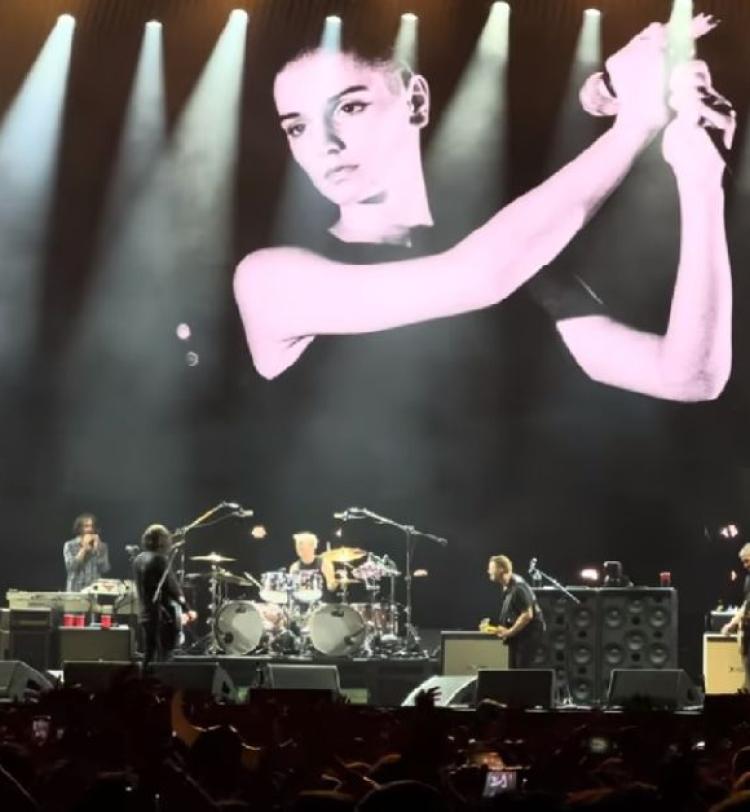 Foo Fighters and Alanis Morissette performing at Fuji Rock/YouTube