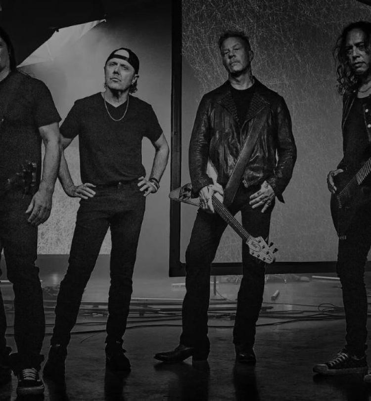 Metallica Photo Credit Metallica dot com