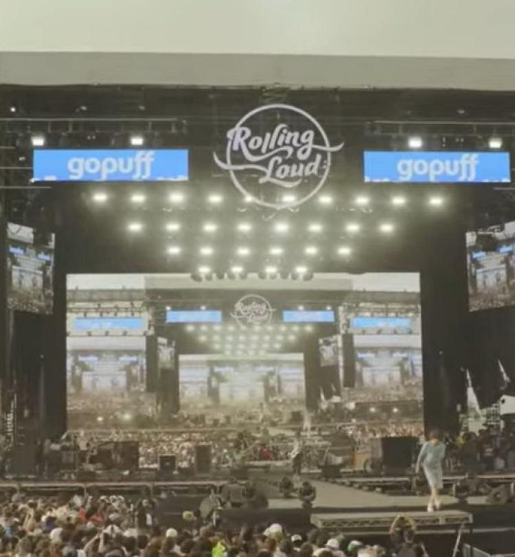 Turnstile performing live at Rolling Loud 2023, photo credit: Rolling Loud/YouTube