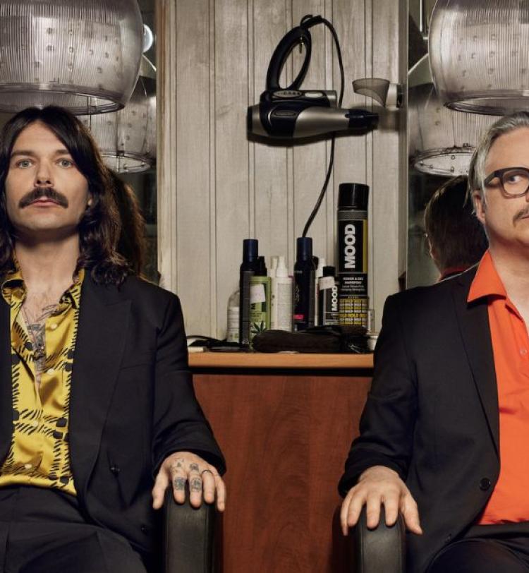 Empire State Bastard (L-R Simon Neil, Mike Vennart) - Photo Credit - Gavin Smart