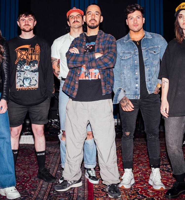 Tash Wolf, Daniel Furnari (Polaris), James Karagiozis (Between You & Me), Mike Shinoda, Mitchell  Black and Bonnie Fraser (Stand Atlantic) 