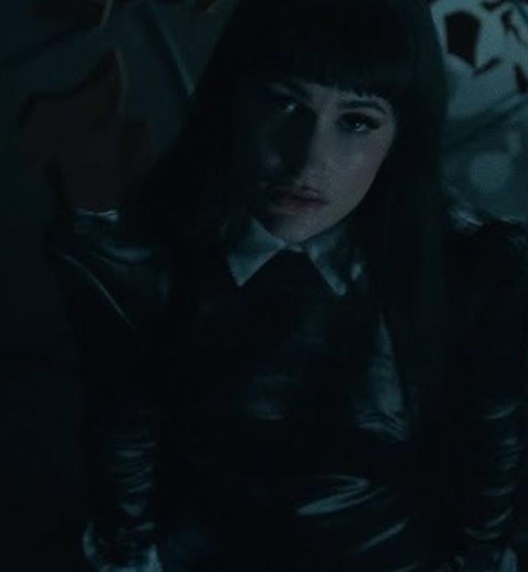 Screenshot of Courtney LaPlante in Spiritbox Cellar Door Video