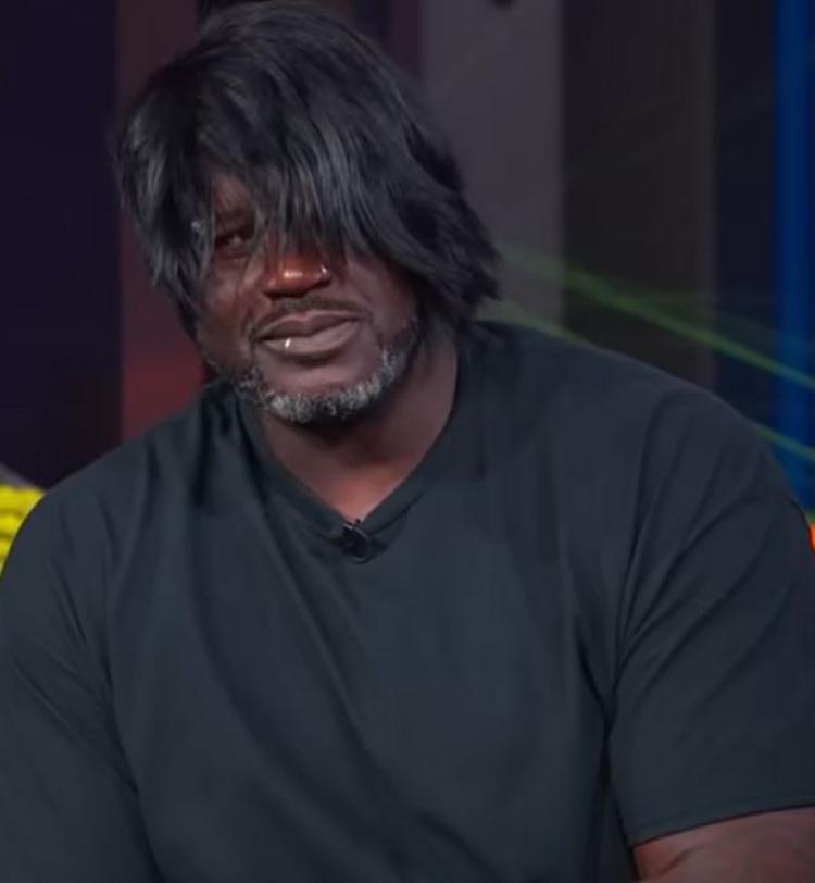 Shaq dressed as 'emo Jimmy Butler' on 'Inside the NBA'