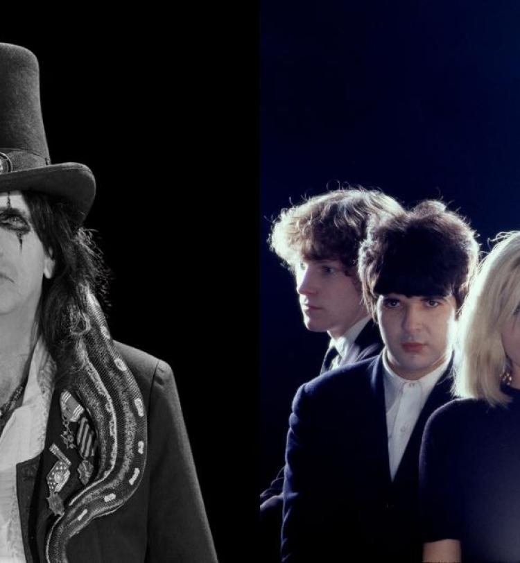 Alice Cooper and Blondie