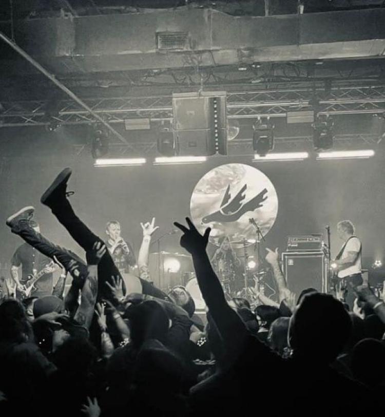 Thursday performing live at Irving Plaza in New York
