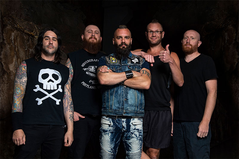 Killswitch Engage band photo. Credit: John McMurtrie