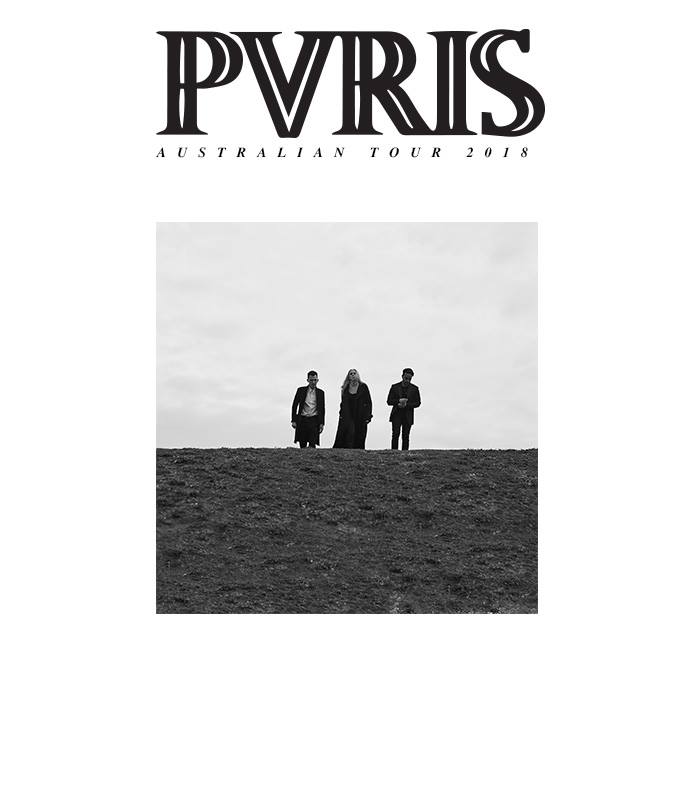 Pvris Australian Tour Poster