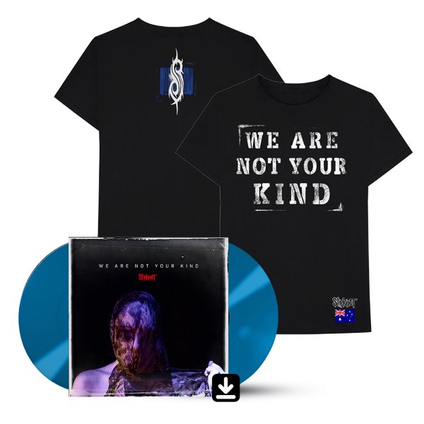 Blue Vinyl T-Shirt
