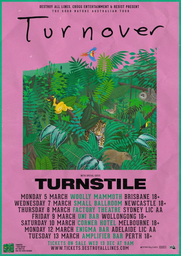 Turnstile Australian Tour