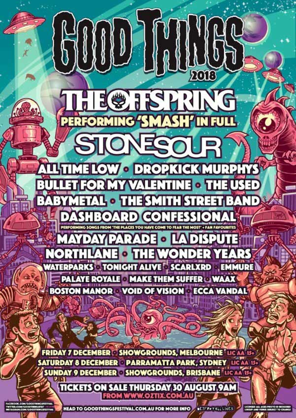Good Things Lineup