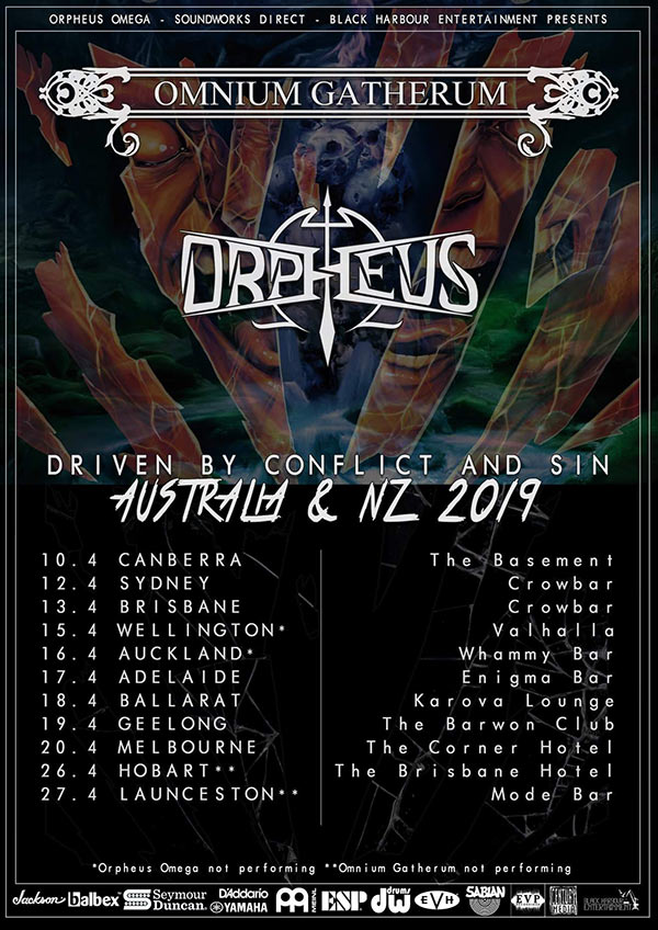 Driven By Conflict & Sin Tour Flyer
