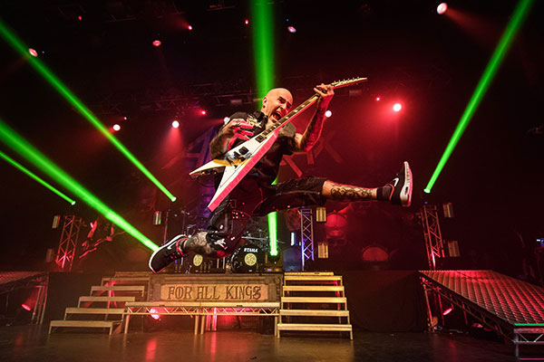 Scott Ian on the For All Kings tour.